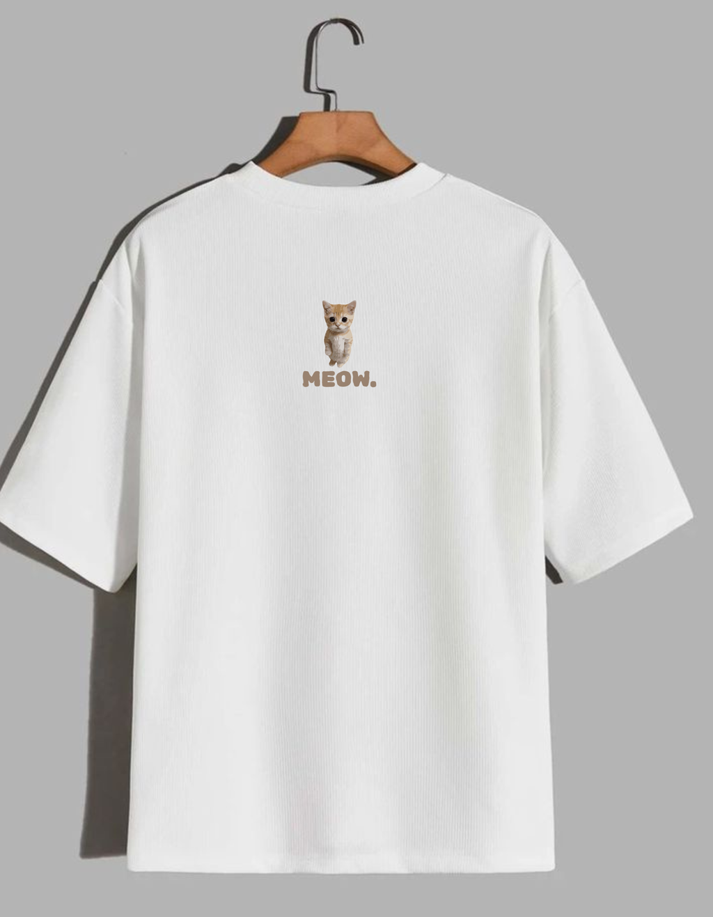 Unisex Oversized T-Shirt - Meow