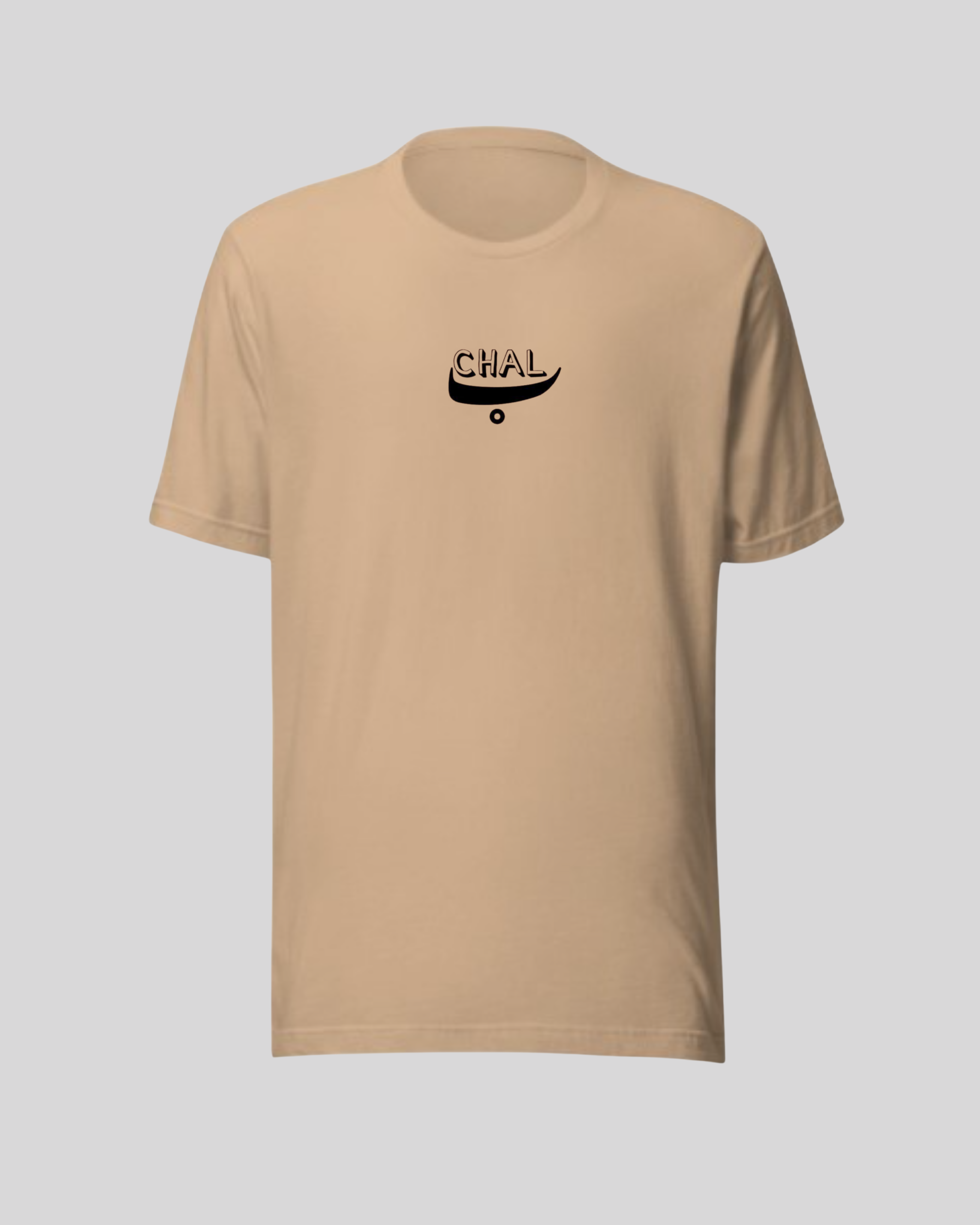 Unisex Pure Cotton T-Shirt - Chal Bey