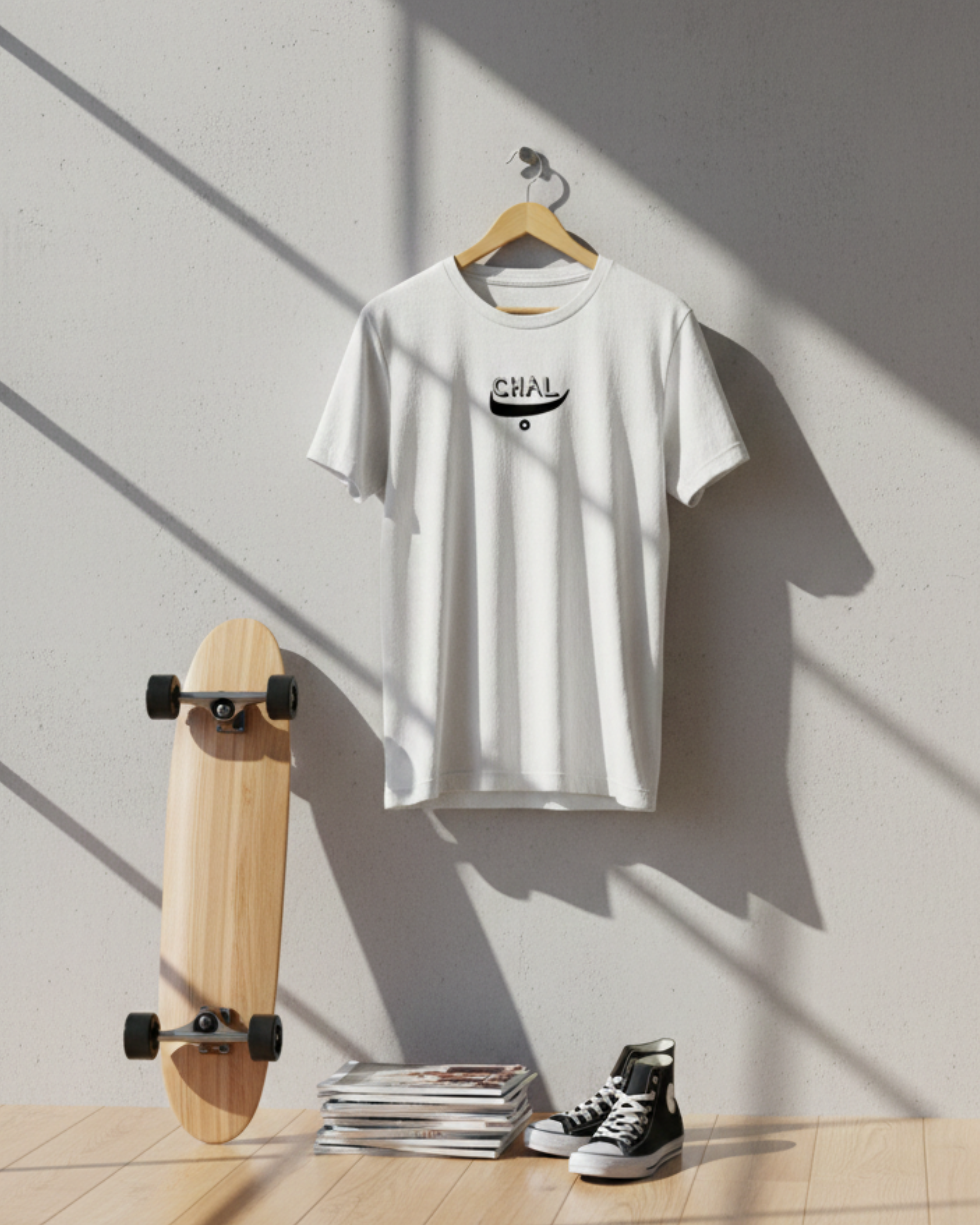 Unisex Pure Cotton T-Shirt - Chal Bey