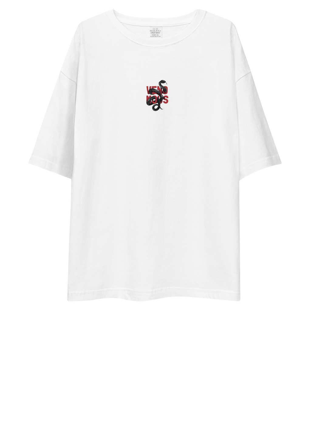 Unisex Oversized T-Shirt Drop Shoulder - VENOMOUS