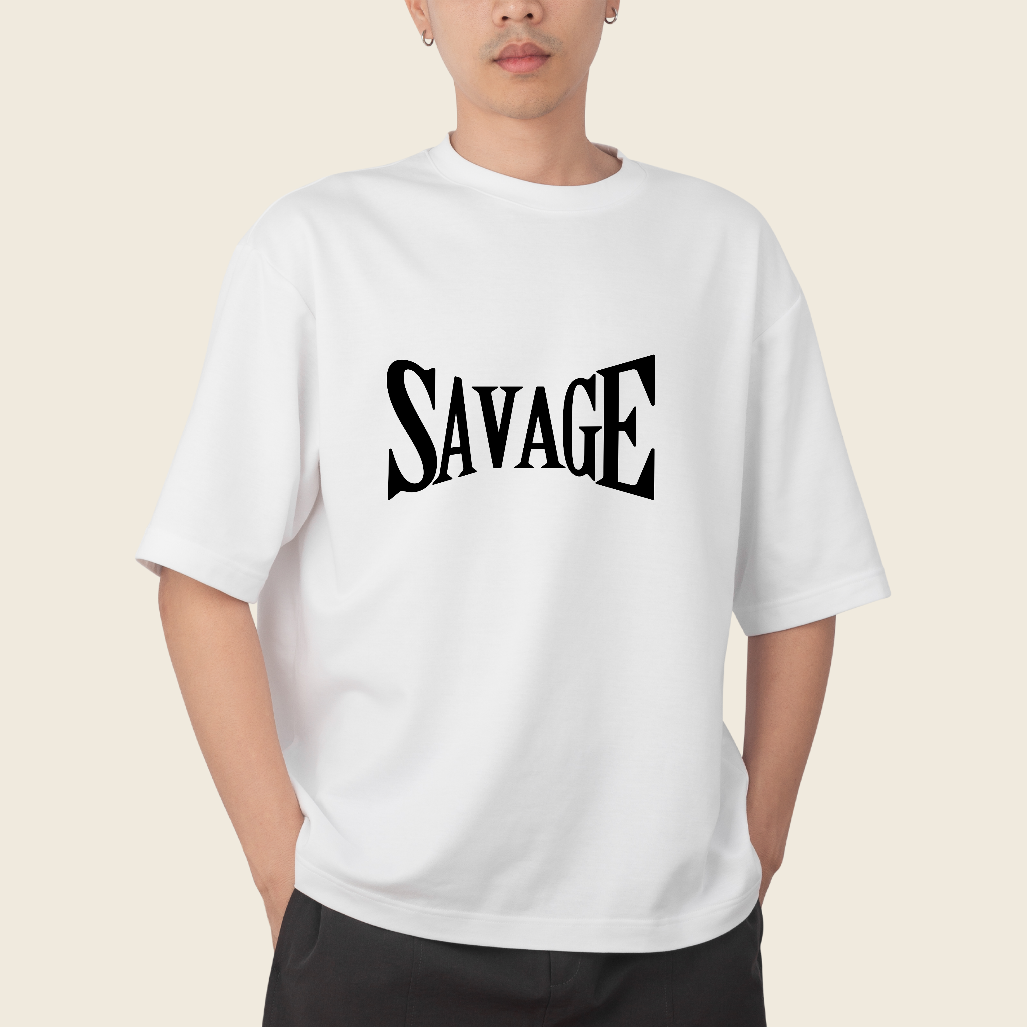 Unisex Oversized T-Shirt Drop Shoulder