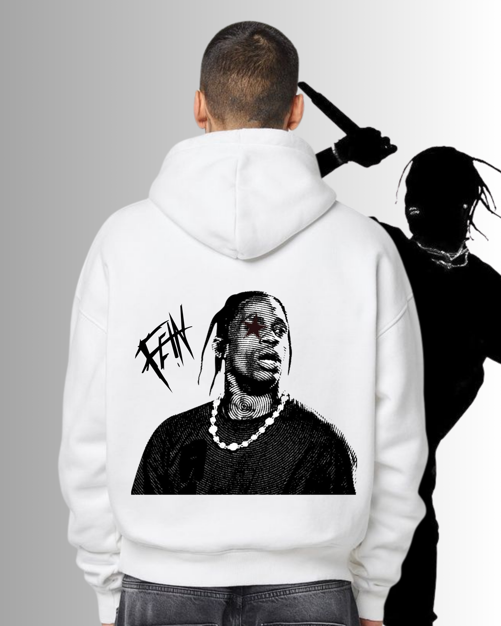 Unisex Premium Hoodie - Travis Scott