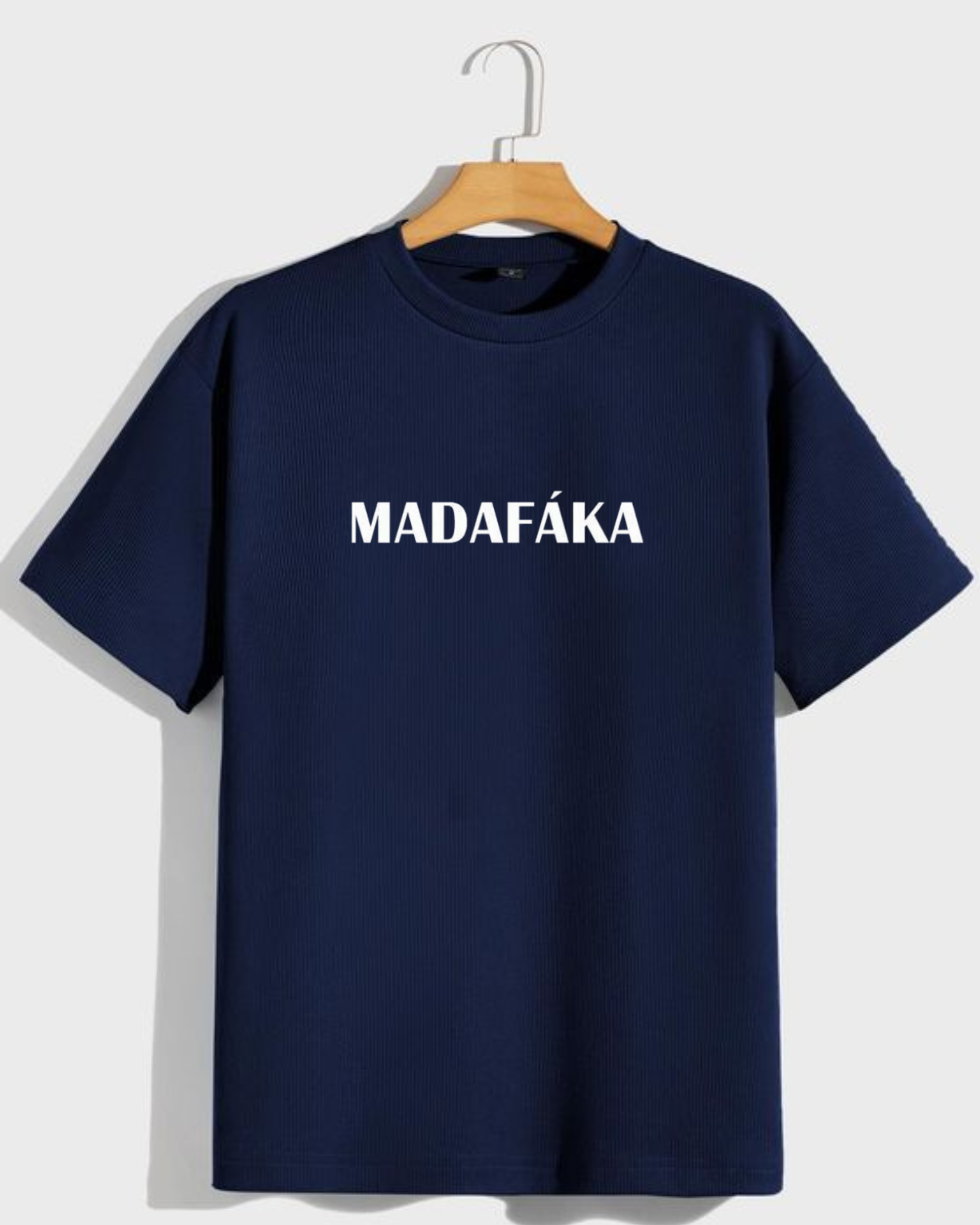 Unisex Oversized T-Shirt Drop Shoulder - Madafaka
