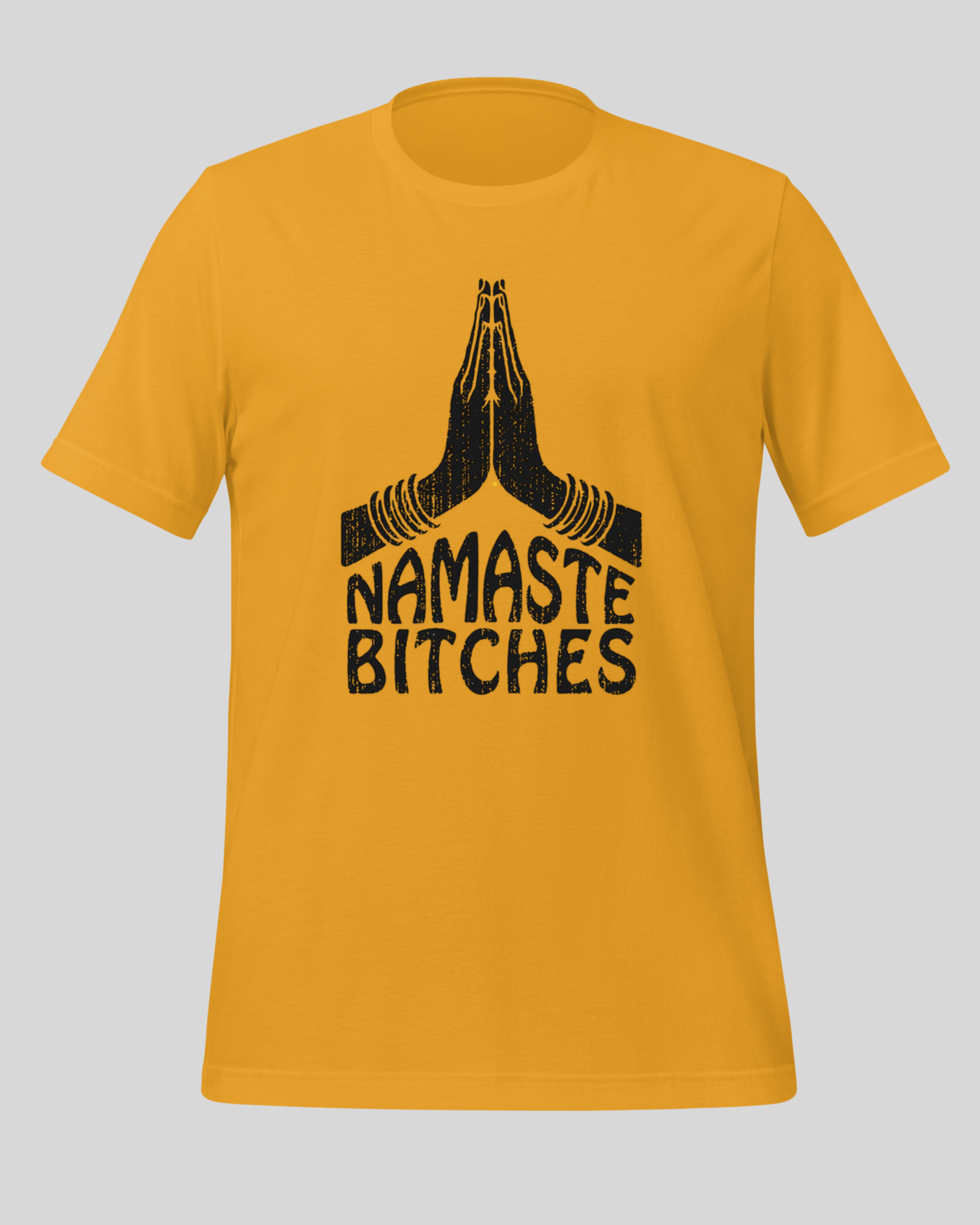 Unisex Pure Cotton T-Shirt - Namaste Bitches
