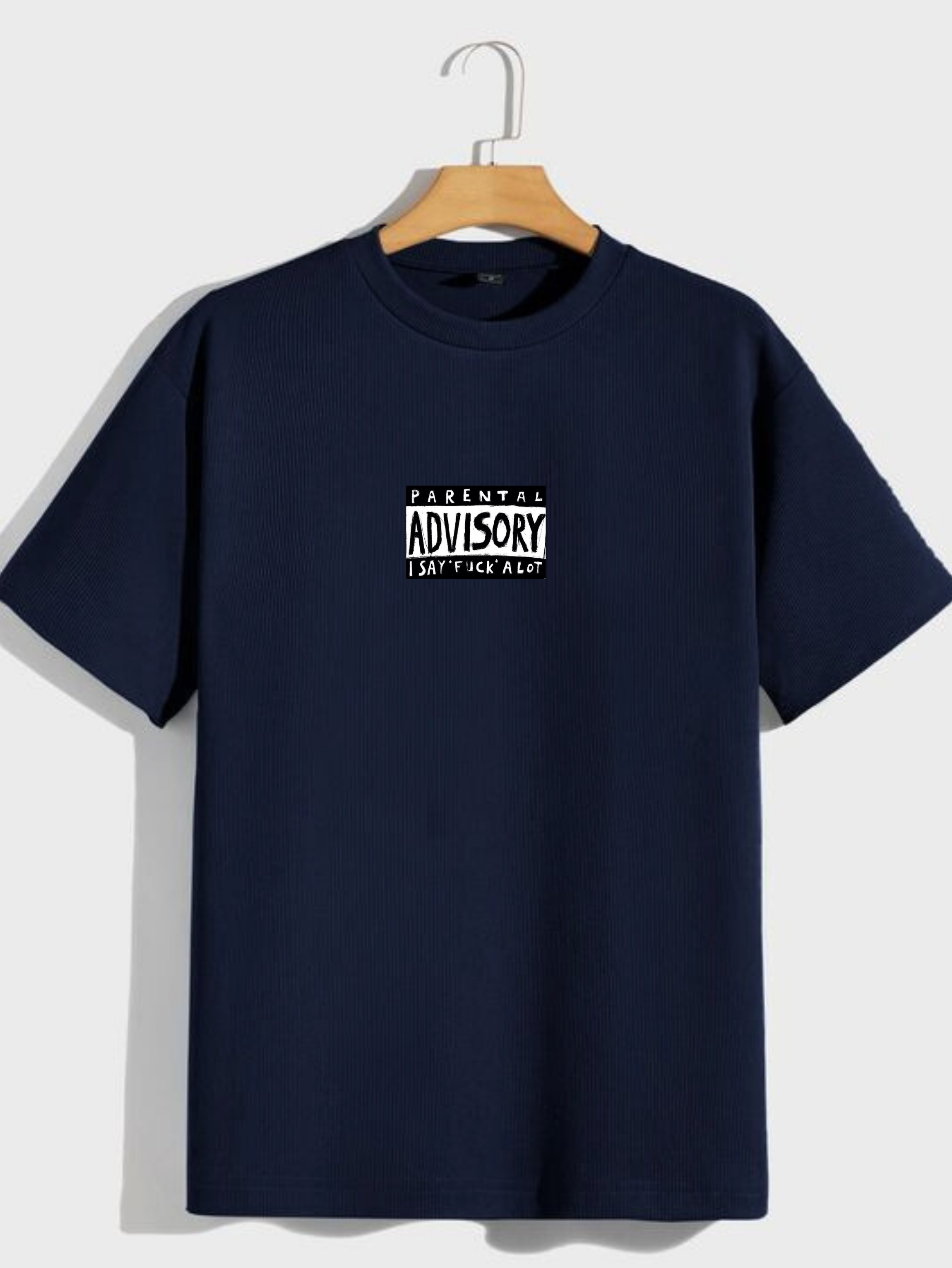 Unisex Oversized T-Shirt Drop Shoulder - Parental Advisory