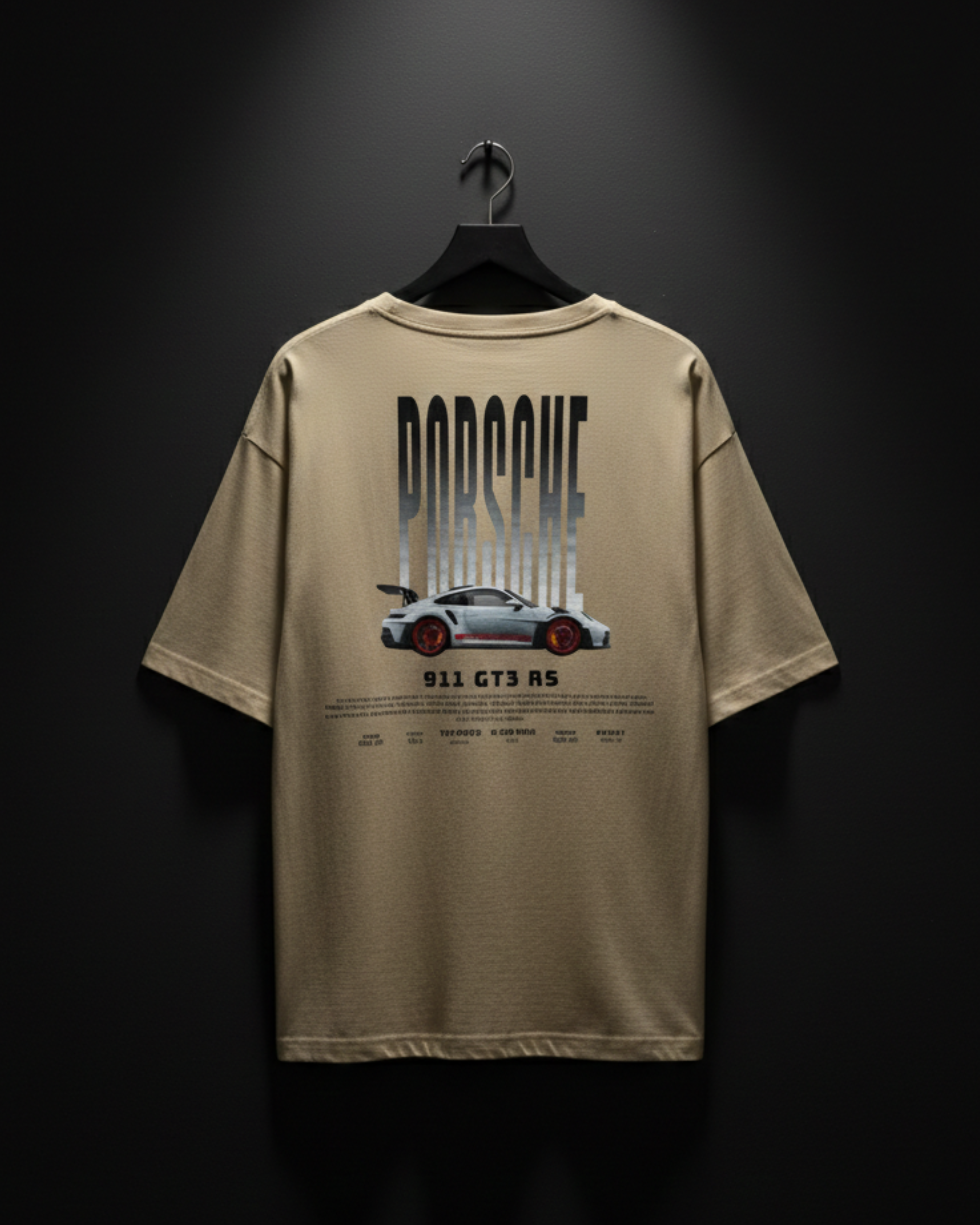 Unisex Oversized T-Shirt - Porsche 911