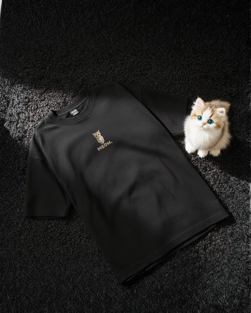 Unisex Oversized T-Shirt - Meow
