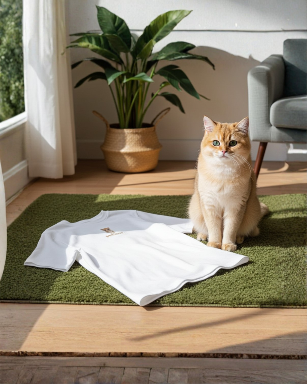 Unisex Oversized T-Shirt - Meow