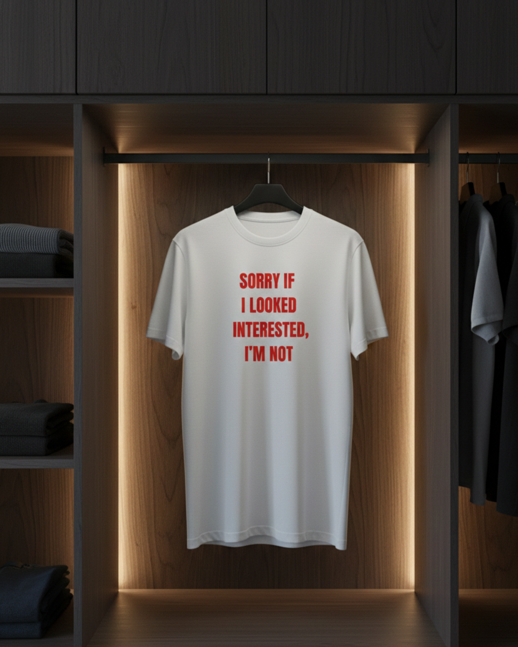 Unisex T-Shirt - Not Interested