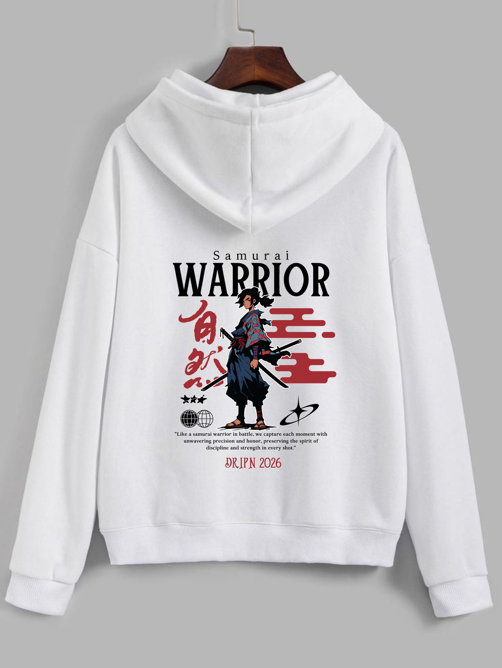 Unisex Premium Hoodie - Samurai Warrior
