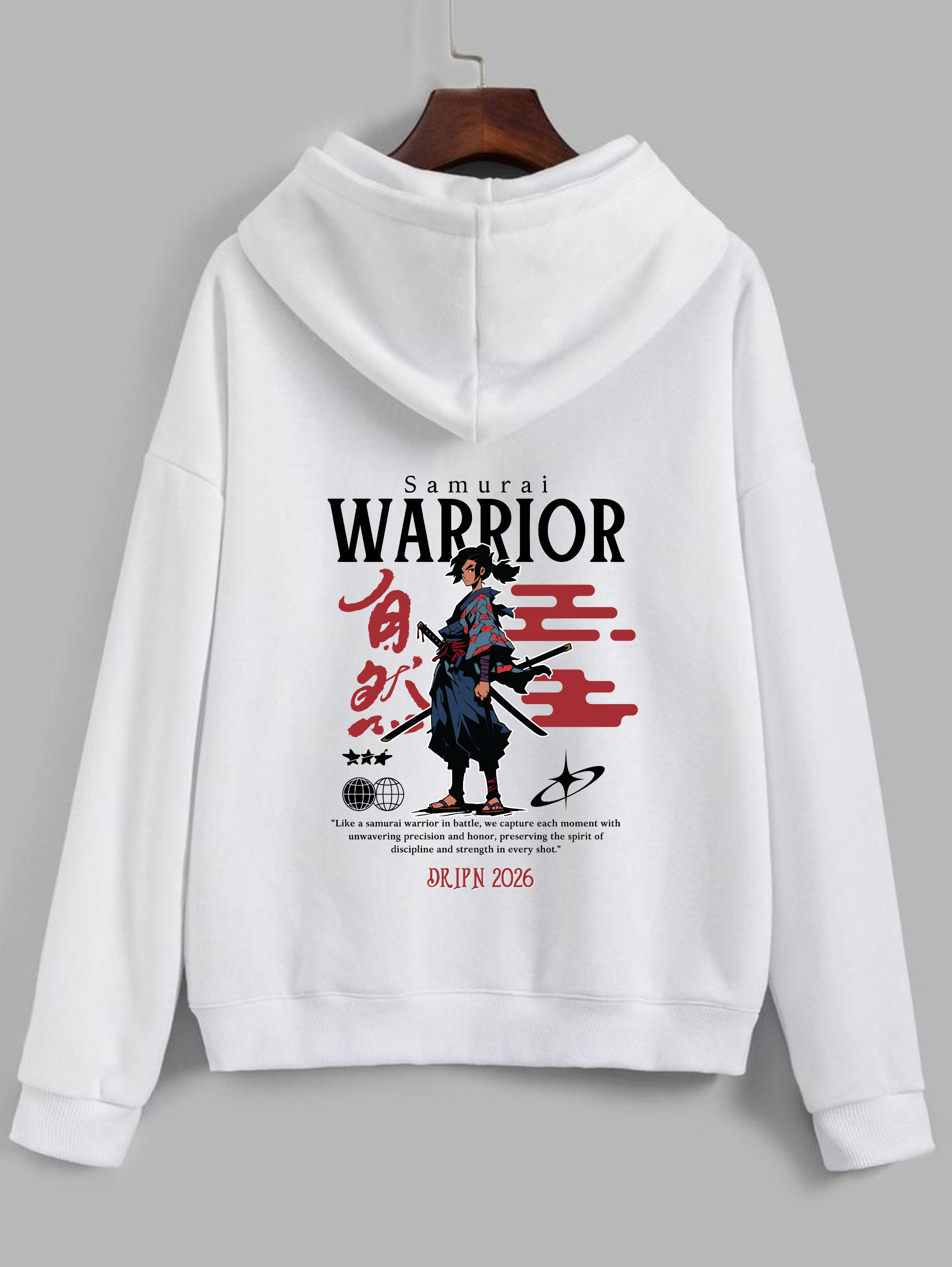 Unisex Premium Hoodie - Samurai Warrior