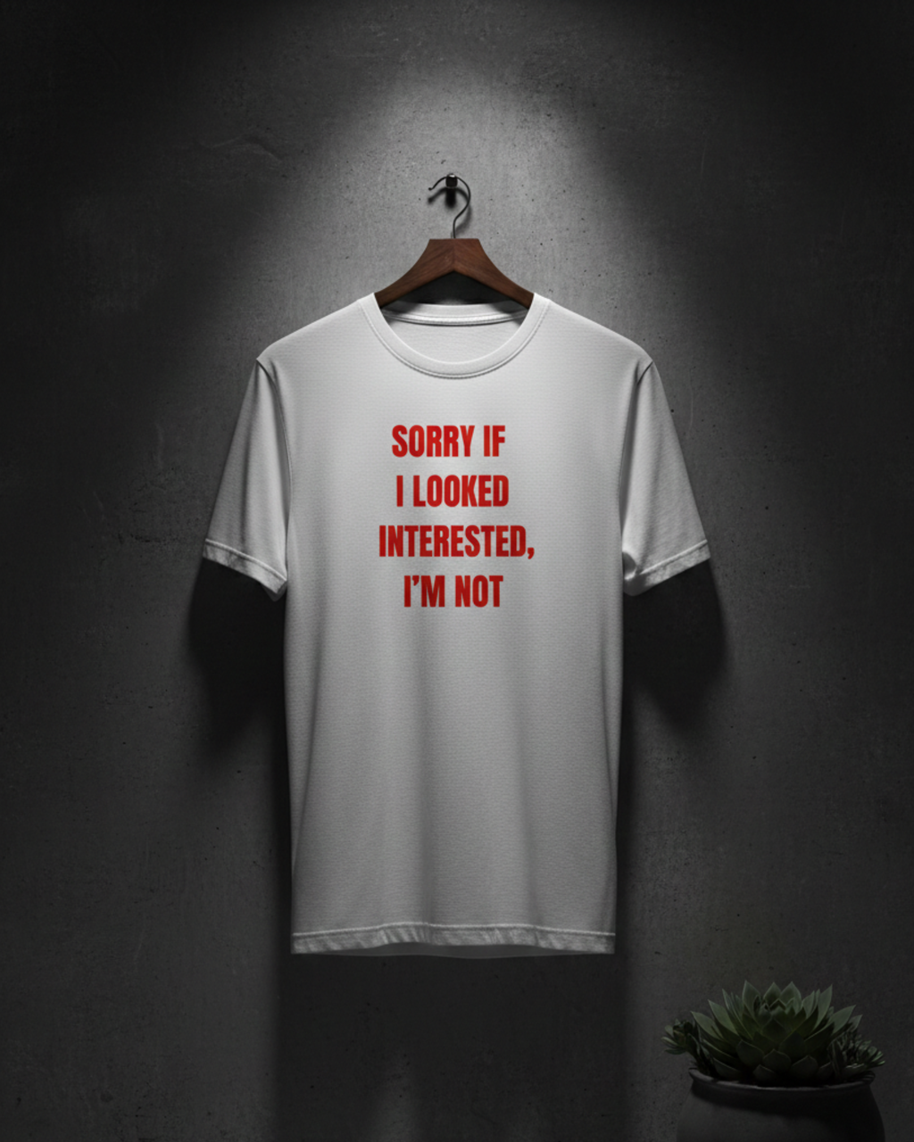 Unisex T-Shirt - Not Interested